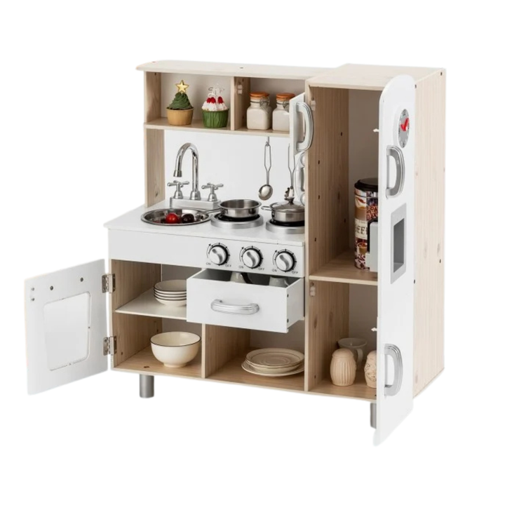 Kids Pretend Play Kitchen with Accessories
