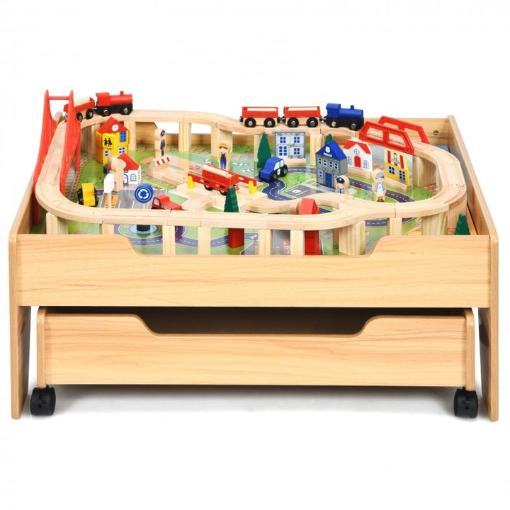 Wooden Table With Train Playset 1 - Manual