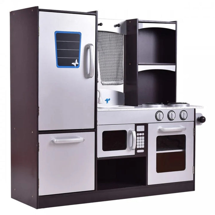 Kids Modern Pretend Play Kitchen Set
