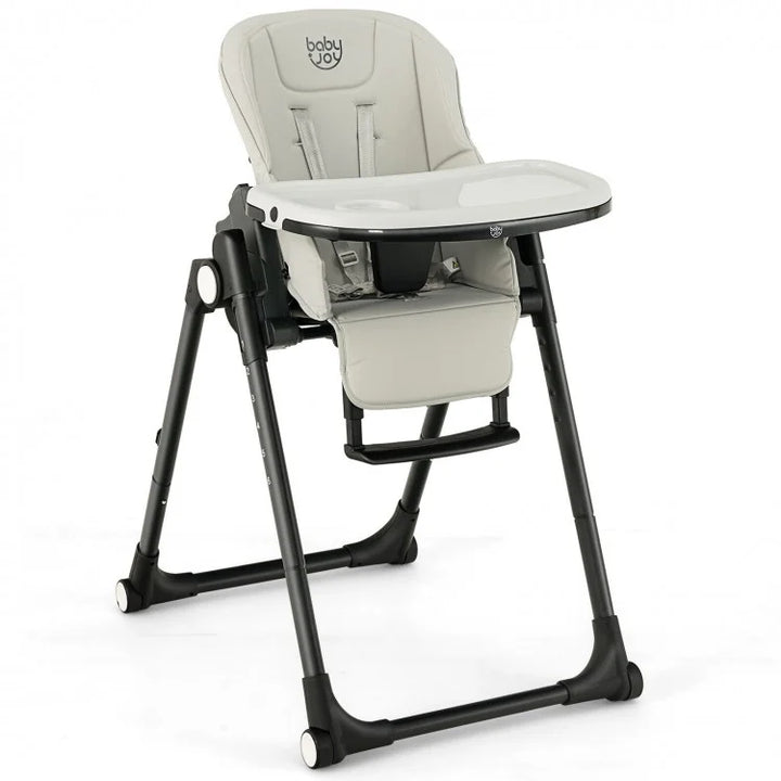 Foldable High Chair With Adjustable Heights