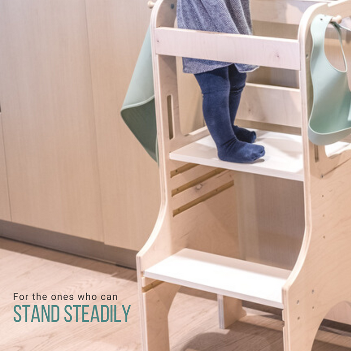 Adjustable Kitchen Helper \ Toddler Learning Tower - Made In Canada