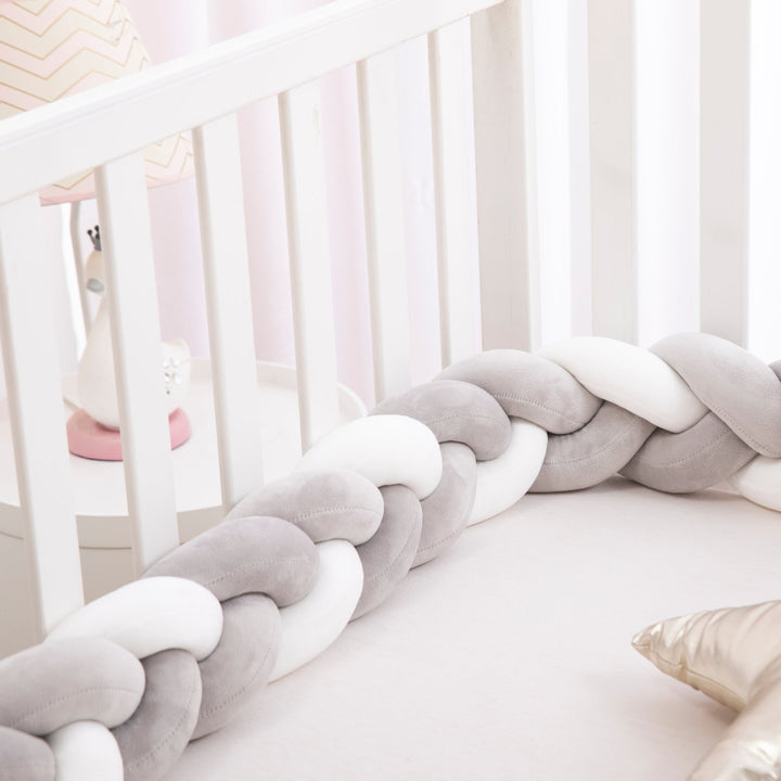 Braided Bumper For Crib/Bed