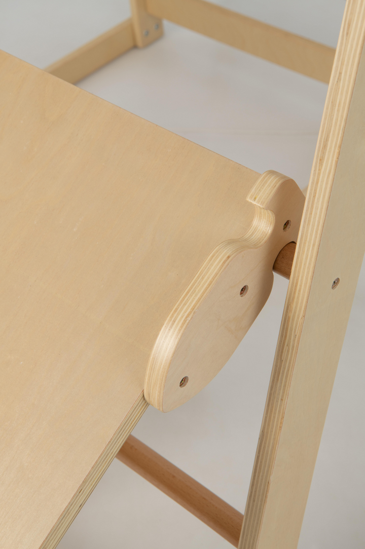 6-in-1 Indoor Jungle Gym Playset – Kids Wooden Climber with Slide & Swing