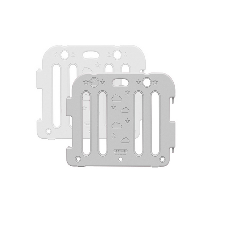 Ggumbi Baby Room Play Pen (10-Panel) – Safe Modular Baby Fence for 1 Play Mat, Non-Toxic PE Construction