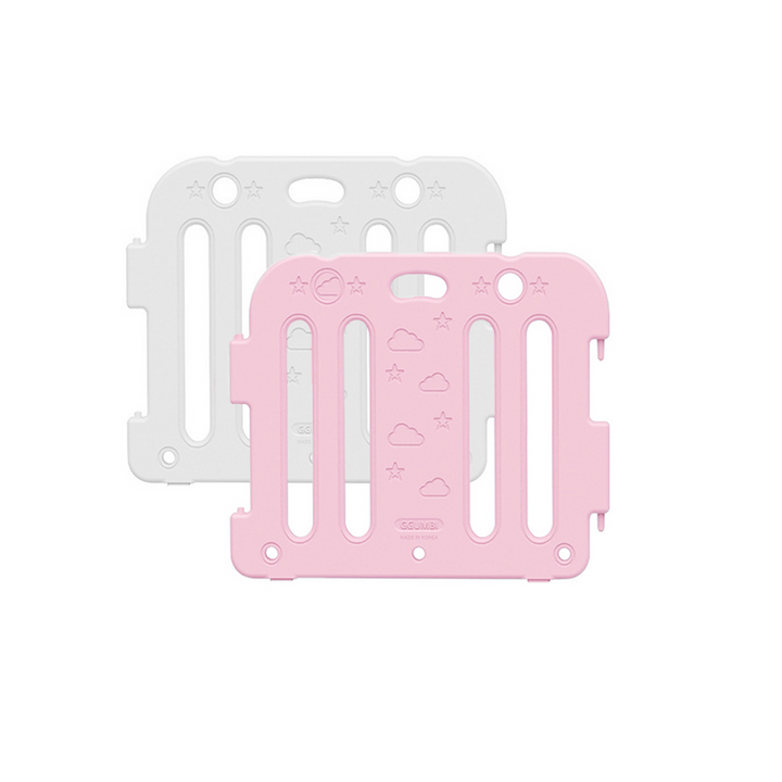 Ggumbi Baby Room Play Pen (10-Panel) – Safe Modular Baby Fence for 1 Play Mat, Non-Toxic PE Construction