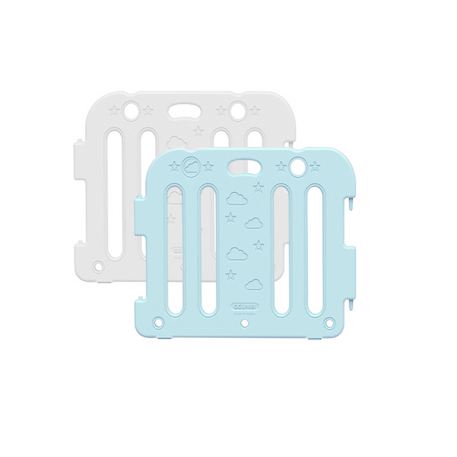 Ggumbi Baby Room Play Pen (10-Panel) – Safe Modular Baby Fence for 1 Play Mat, Non-Toxic PE Construction