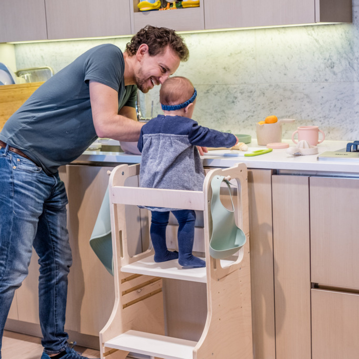 Adjustable Kitchen Helper \ Toddler Learning Tower - Made In Canada