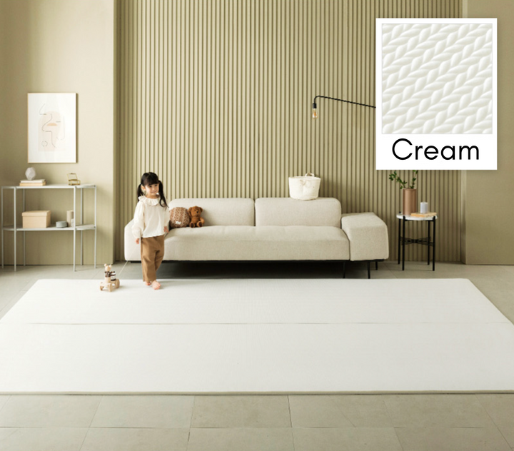 Creamhaus Magic Roll Play Mat – Non-Toxic Foam Baby Mat, Portable Roll-Up Design (16mm Thick)