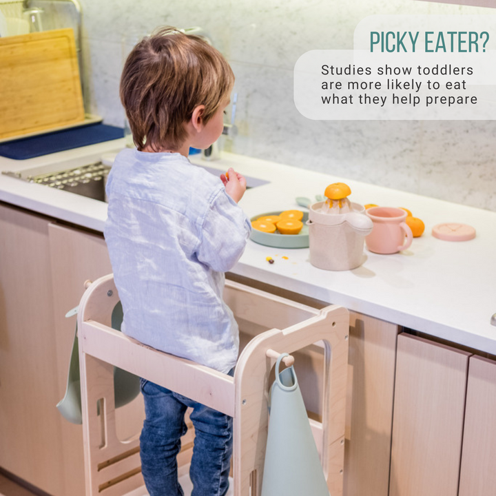 Adjustable Kitchen Helper \ Toddler Learning Tower - Made In Canada