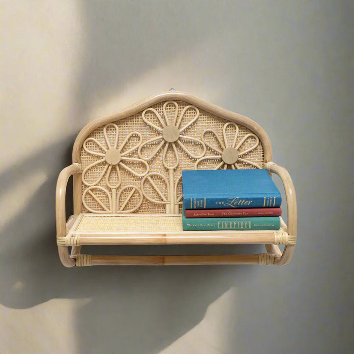 Rattan Wall Shelf