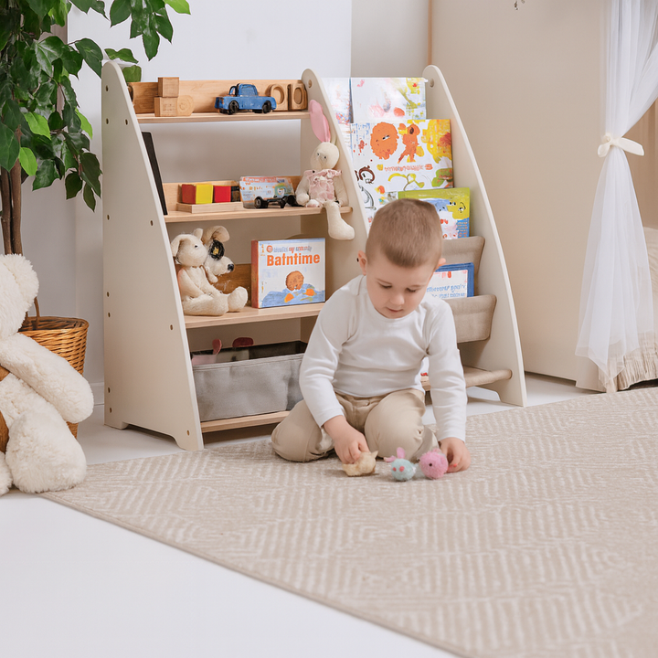 2in1 Montessori Shelf for Books and Toys
