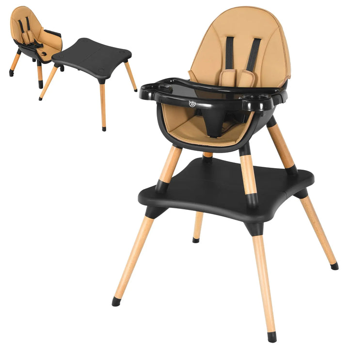 5 In 1 Convertible High Chair