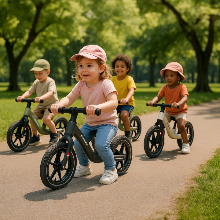 Balance Bike  | 12" Sports Bike | No Pedal Balance Bike (Charcoal Grey)