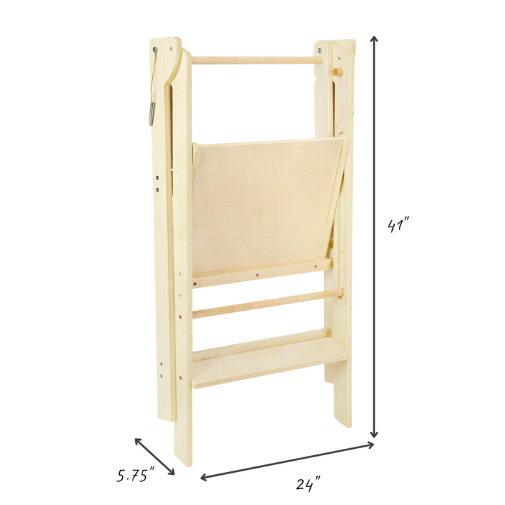 Adjustable Double Wide Fold N' Store Learning Tower - MLHCo