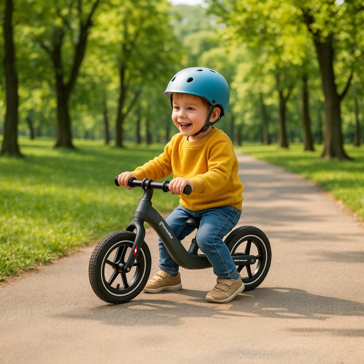 Balance Bike  | 12" Sports Bike | No Pedal Balance Bike (Charcoal Grey)