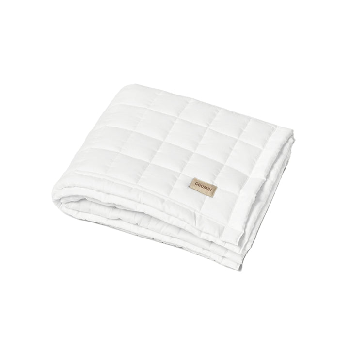 Ggumbi Lucky Star Quilted Cotton Pad XL (100×140cm) – Non-Slip, Machine-Washable Pad for Baby Play Pens