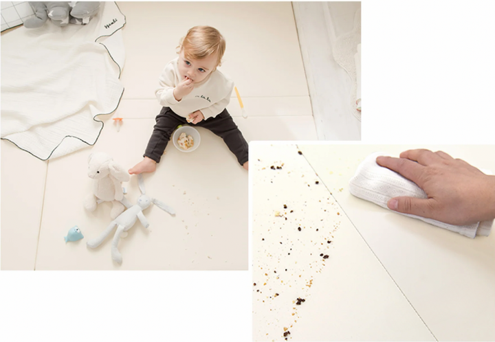 Ggumbi Lucky Star Play Room (XL) – Convertible Foam Play Pen & Bumper Bed, Non-Toxic with Soft Walls