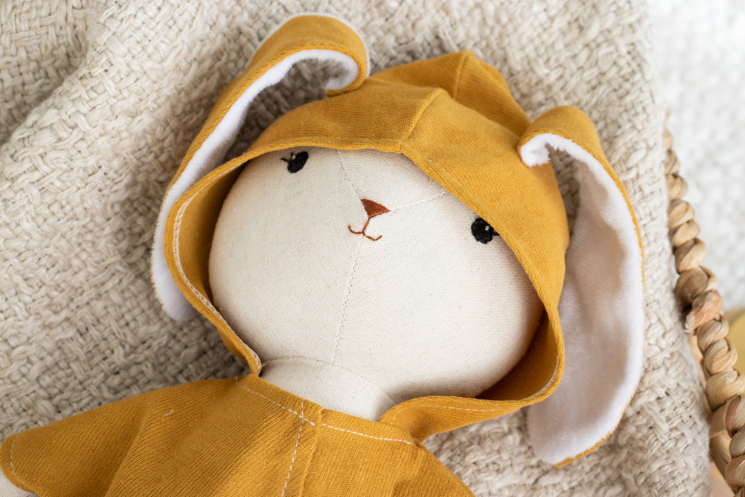 Poly The Polar Bear – Handmade Stuffed Bear Doll (Plush Toy)