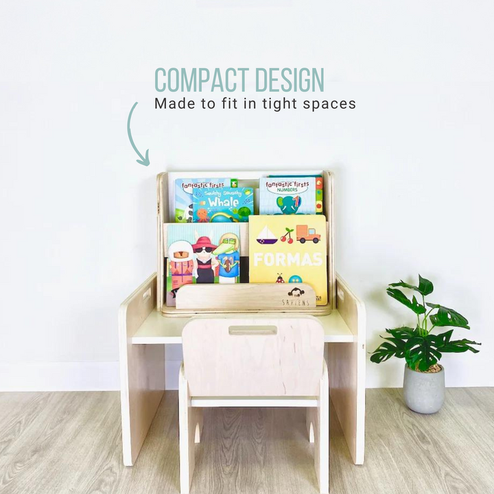 Montessori Table and Chair Adjustable Height - Made In Canada