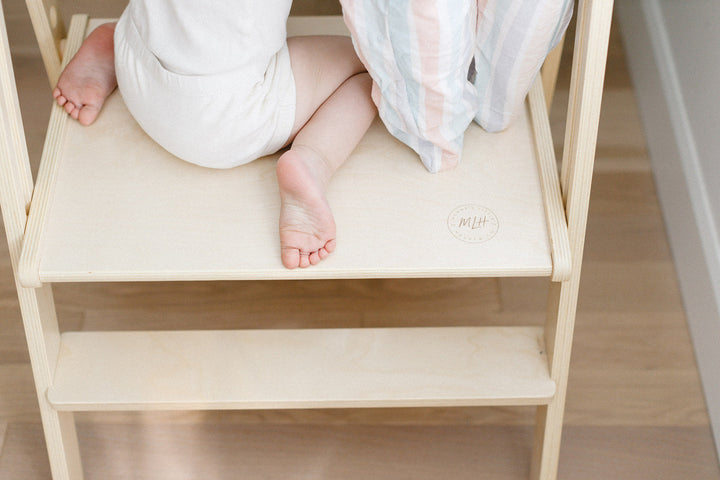 Adjustable Double Wide Fold N' Store Learning Tower - MLHCo