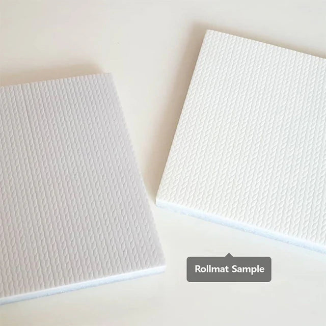 Creamhaus Magic Roll Play Mat – Non-Toxic Foam Baby Mat, Portable Roll-Up Design (16mm Thick)