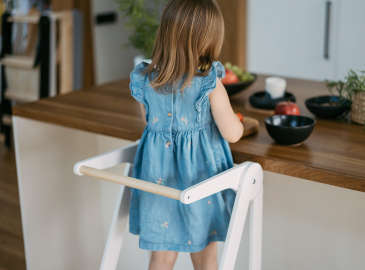 Adjustable Foldable Kitchen Helper / Learning Tower - Ultra Slim