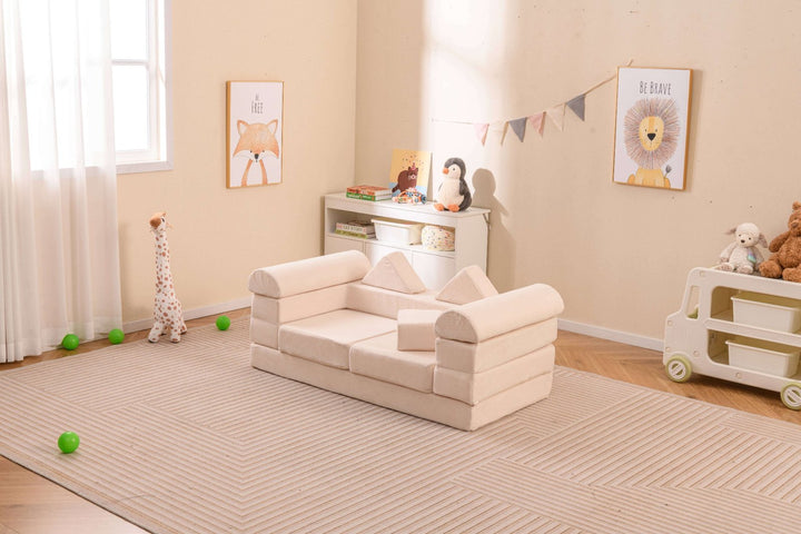 9-Piece Kids Play Couch