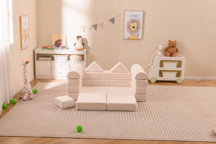 9-Piece Kids Play Couch