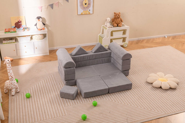 9-Piece Kids Play Couch