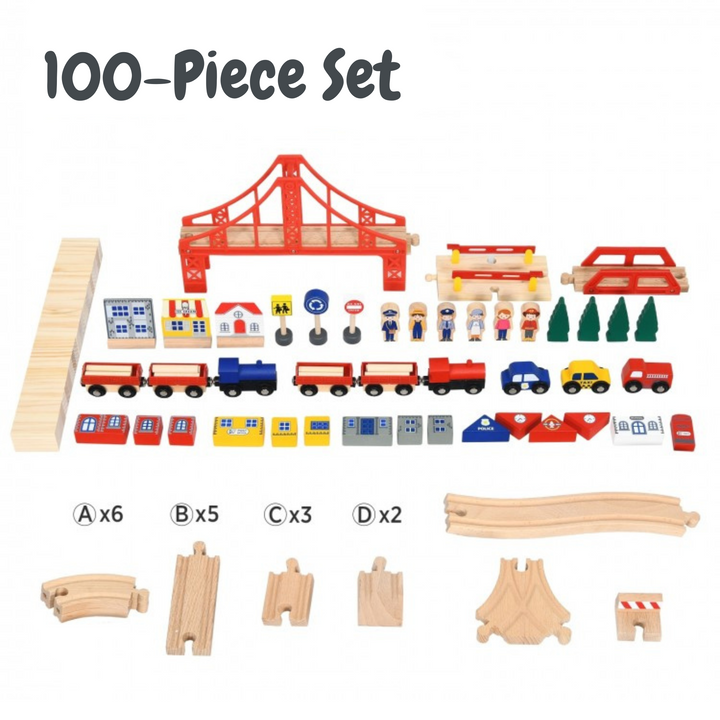 Wooden Table With Train Playset 1 - Manual