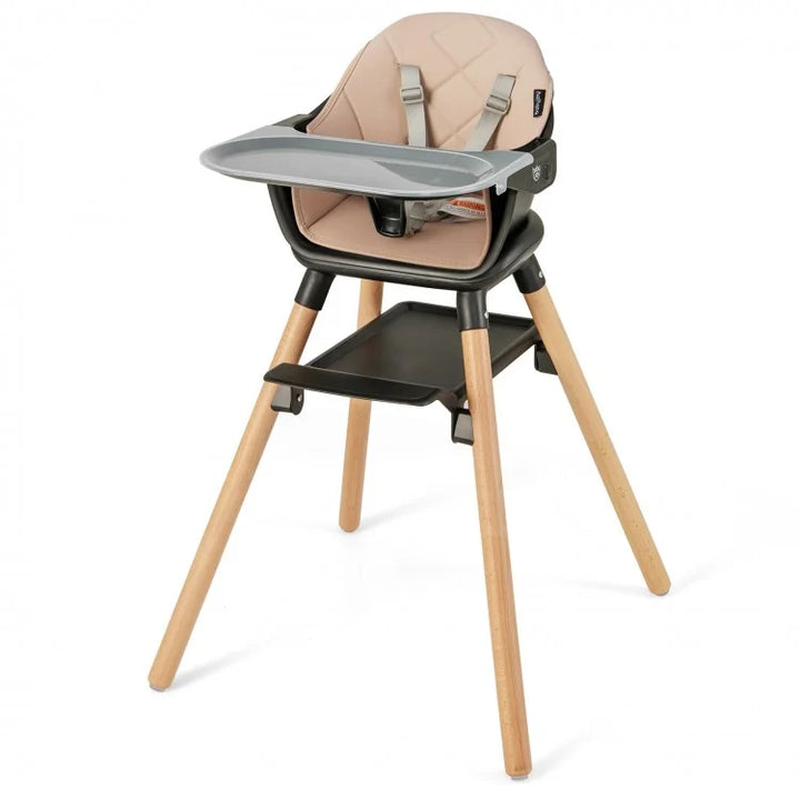 6 In 1 Convertible Baby High Chair