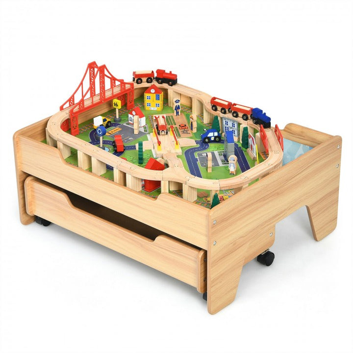 Wooden Table With Train Playset 1 - Manual
