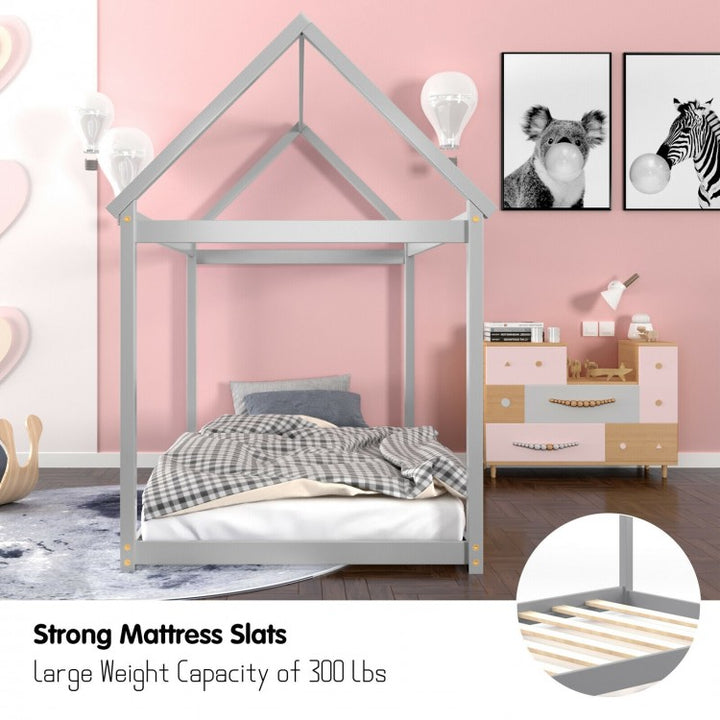 Montessori House Floor Bed - TWIN SIZE