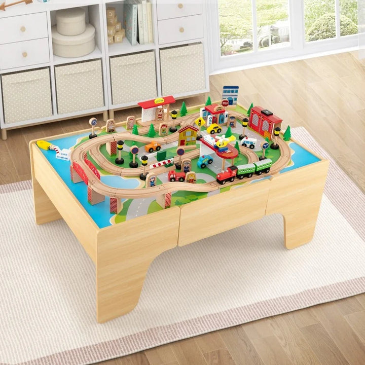 Wooden Table With Train Playset 2 - Manual
