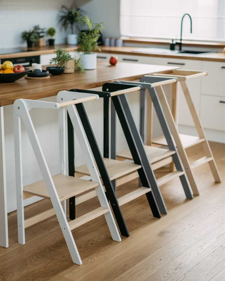 Adjustable Foldable Kitchen Helper / Learning Tower - Ultra Slim