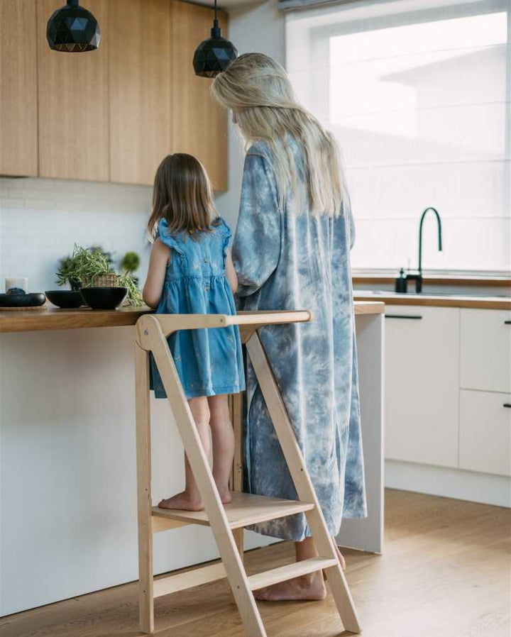 Adjustable Foldable Kitchen Helper / Learning Tower - Ultra Slim