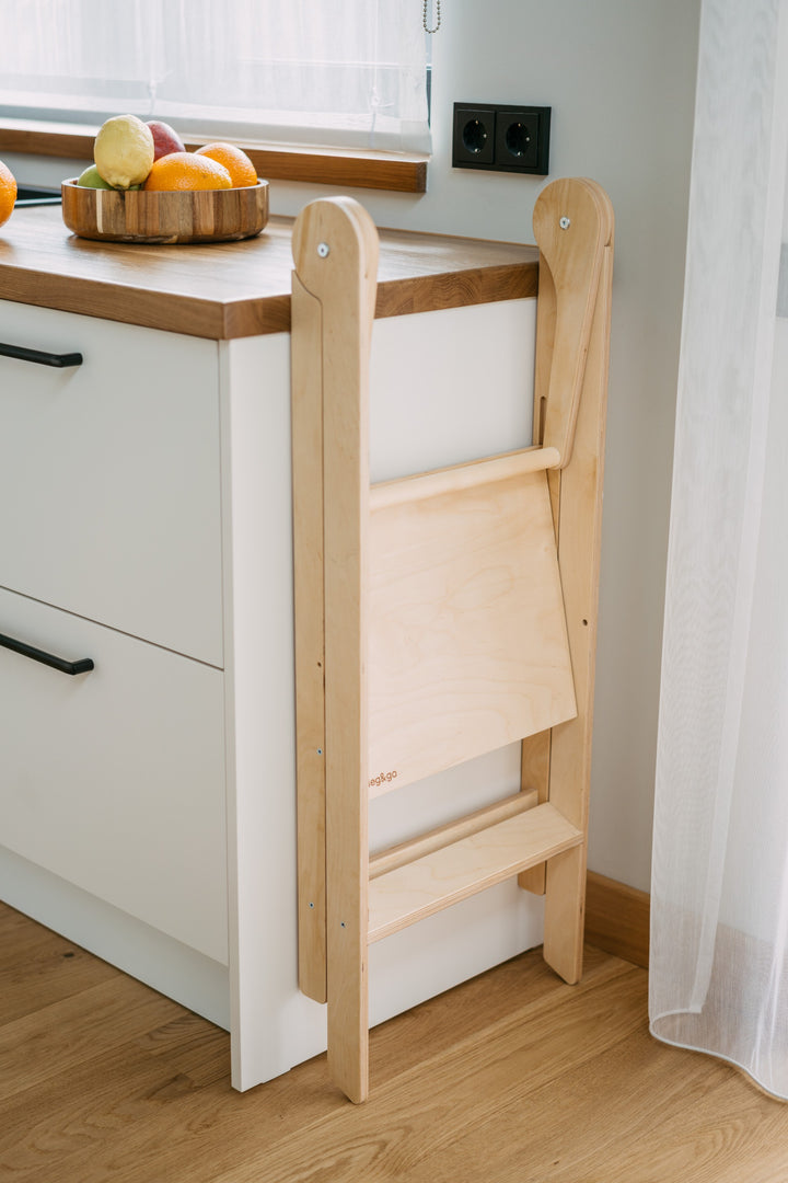 Adjustable Foldable Kitchen Helper / Learning Tower - Ultra Slim