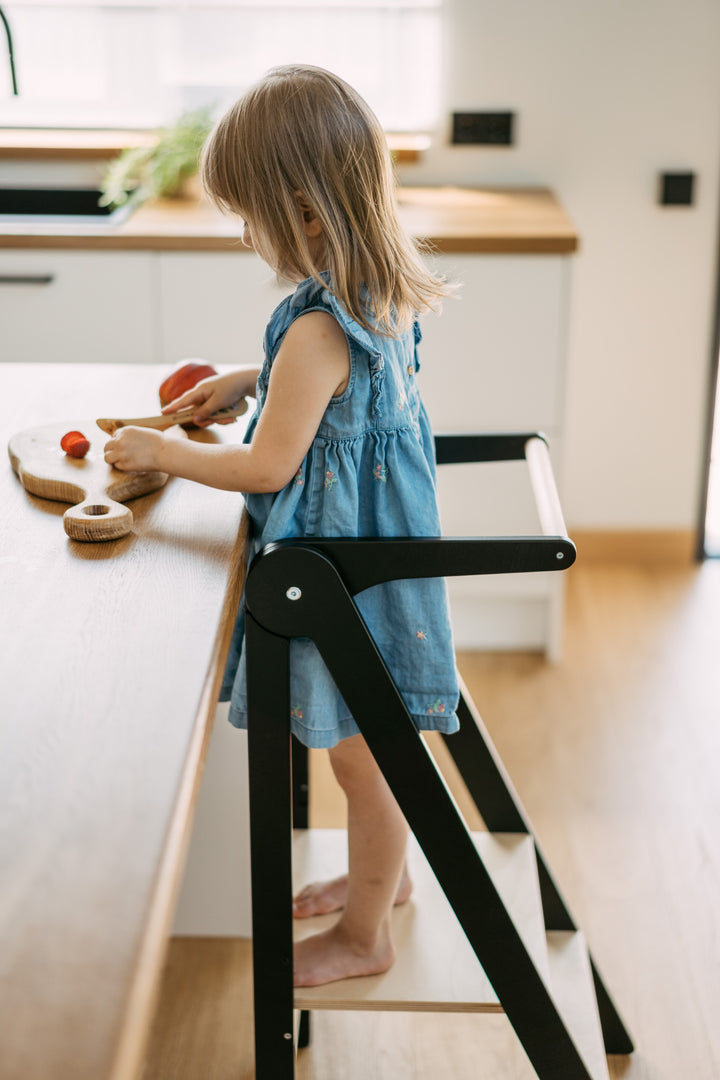 Adjustable Foldable Kitchen Helper / Learning Tower - Ultra Slim