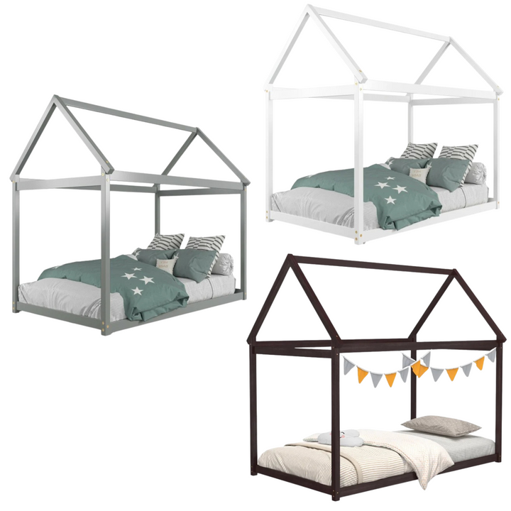 Montessori House Floor Bed - TWIN SIZE