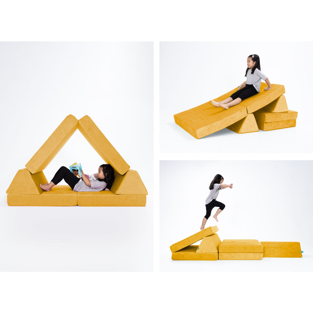 The Half-Coconut Play Couch