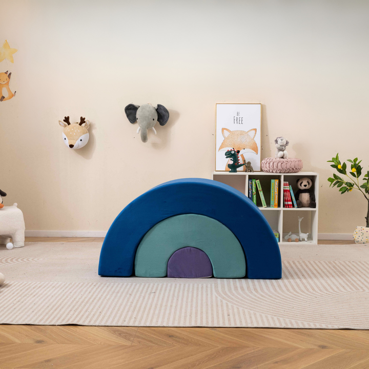 Rainbow Arc Climber - Foam Climbing Blocks