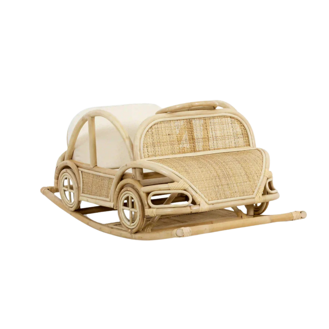 Rattan Rocking Car