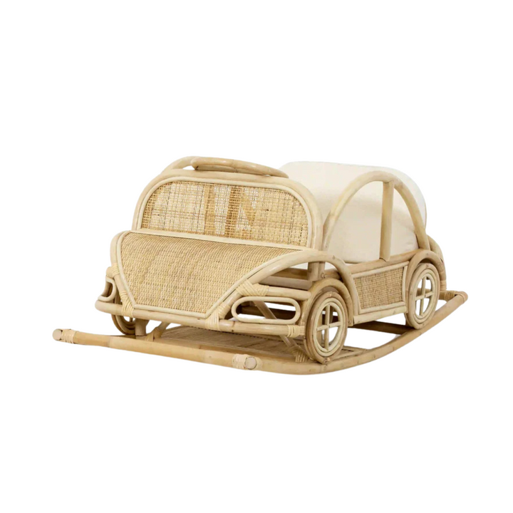 Rattan Rocking Car