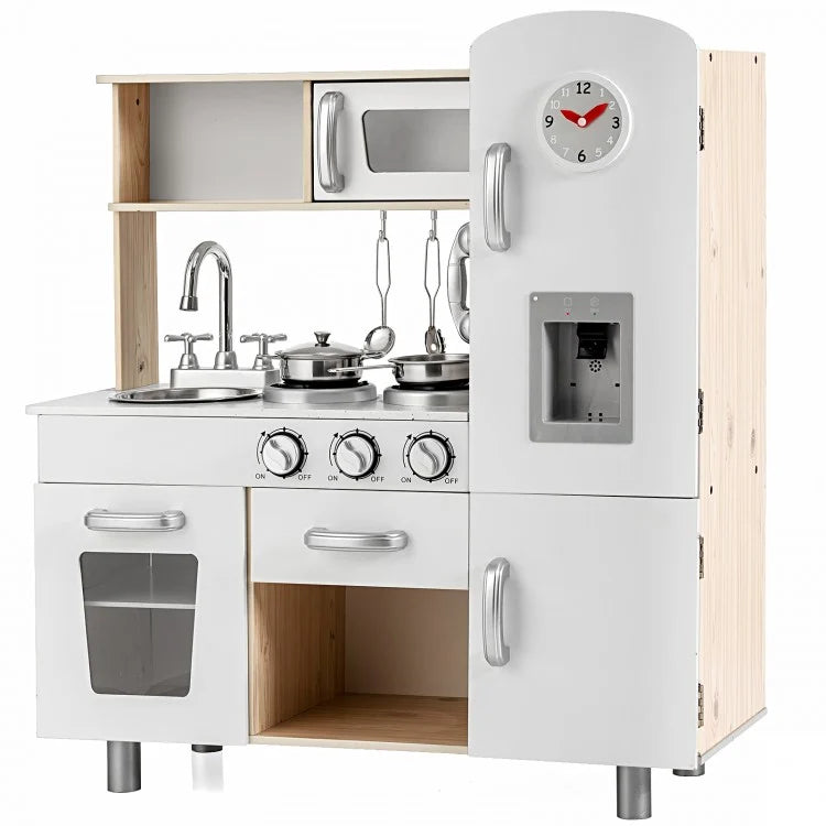 Kids Pretend Play Kitchen with Accessories