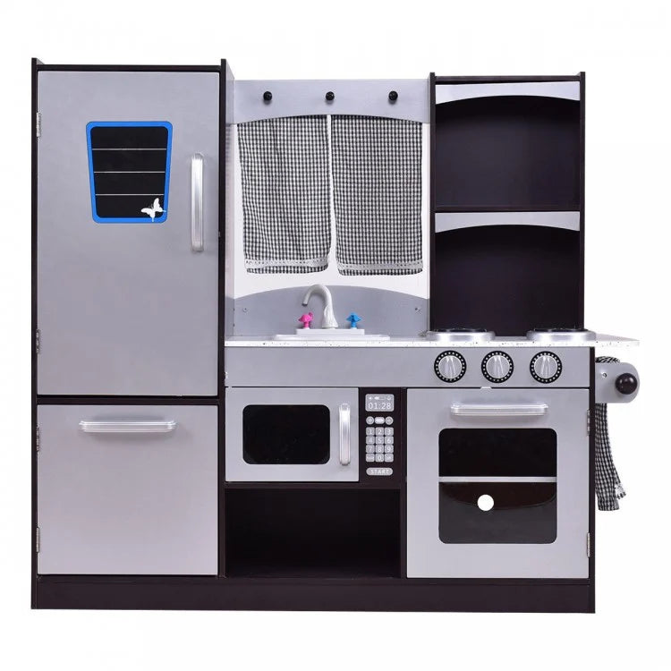 Kids Modern Pretend Play Kitchen Set