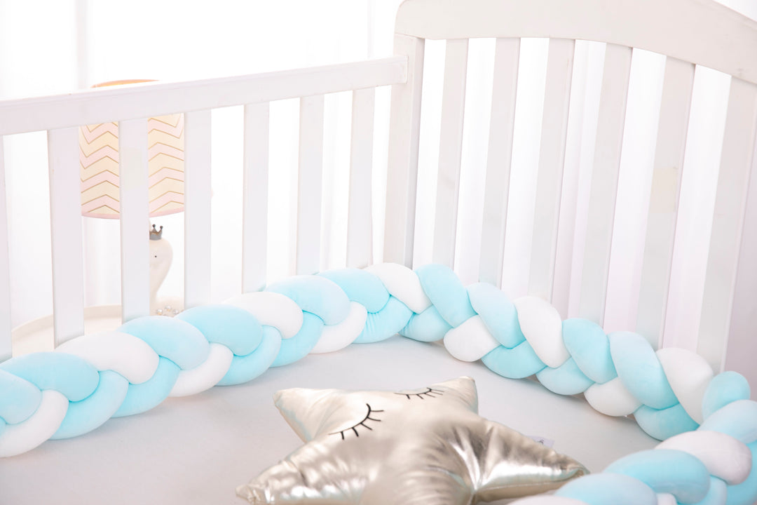 Braided Bumper For Crib/Bed