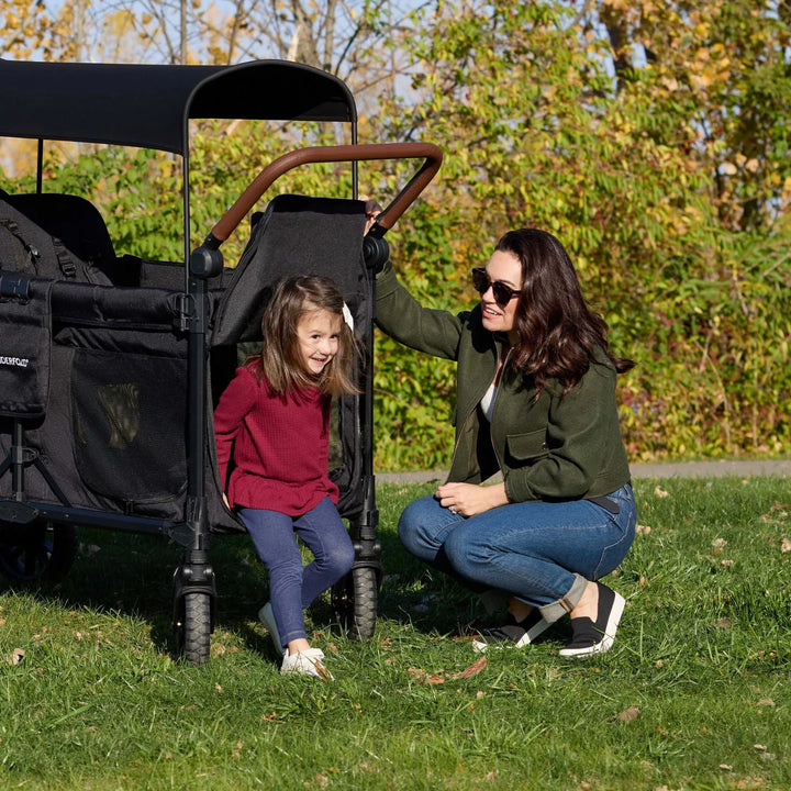 Wonderfold 6-Seater Stroller Wagon | All-Terrain Folding Push & Pull Wagon