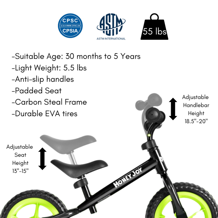 Adjustable Balance Bike