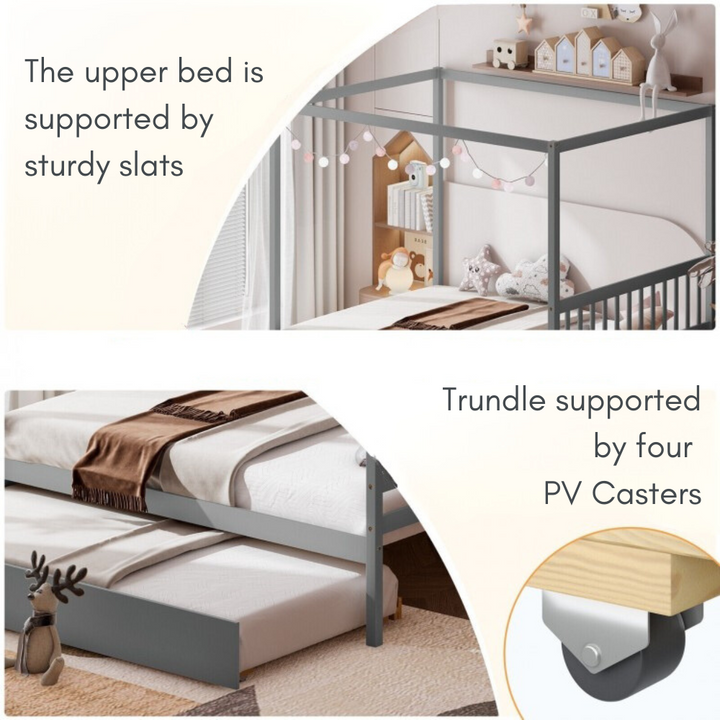 Canopy Bed With Trundle