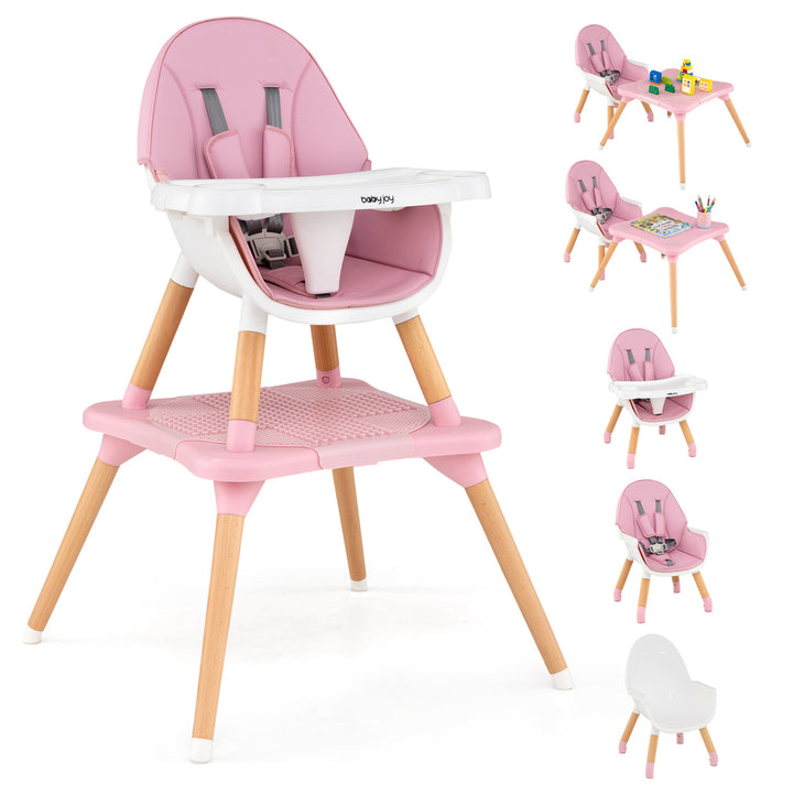 5 In 1 Convertible High Chair